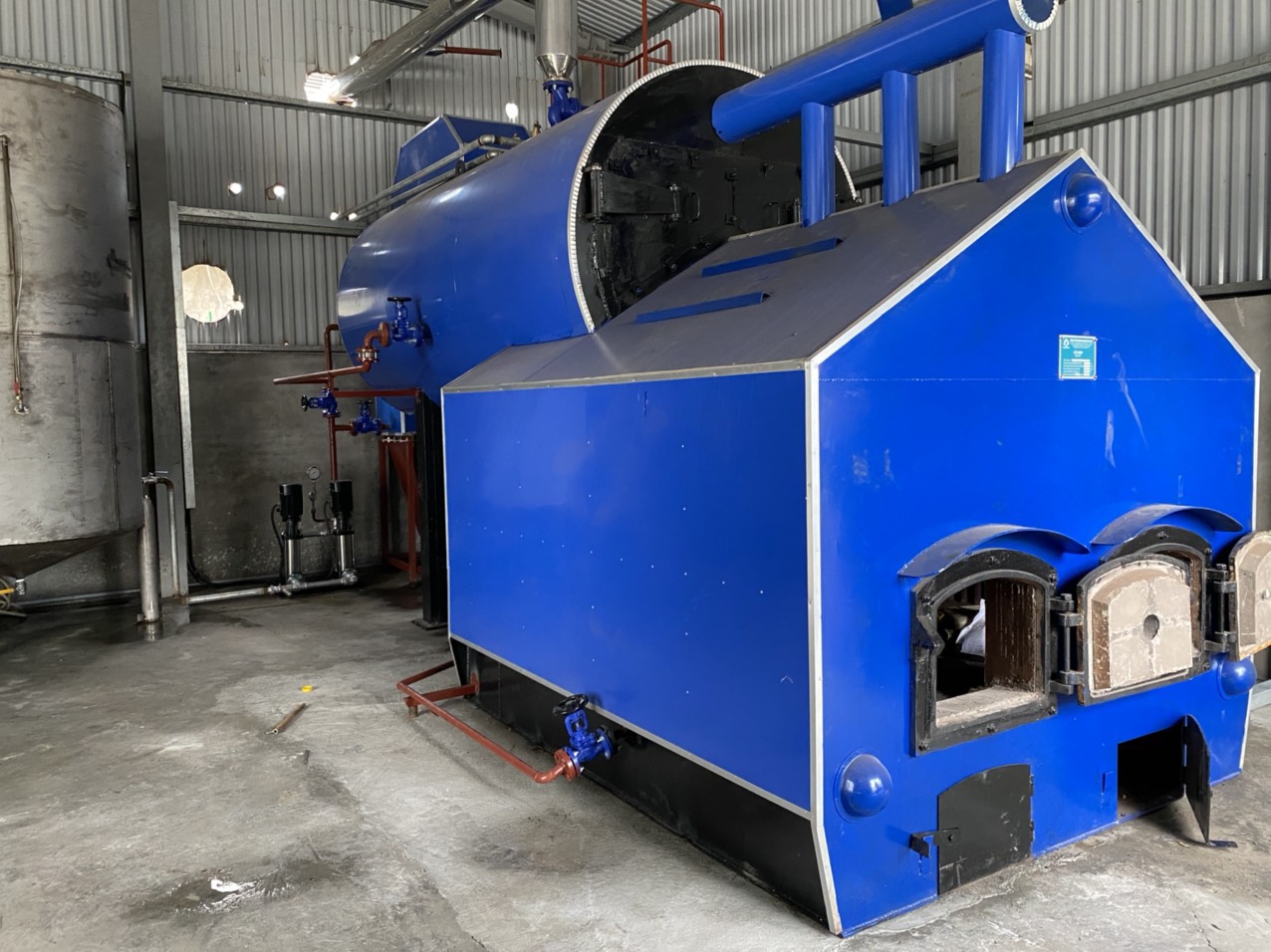 Lò hơi đốt của buồng đốt phụ